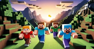 Minecraft será lançado para PS4, com gráficos vibrantes e personagens icônicos em um mundo de blocos.