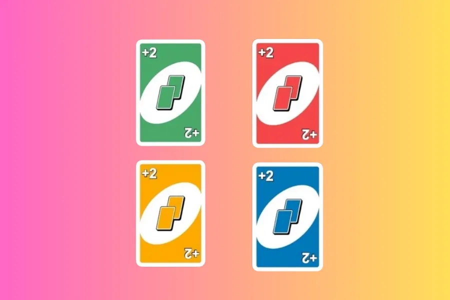 Carta comprar +2 do jogo UNO