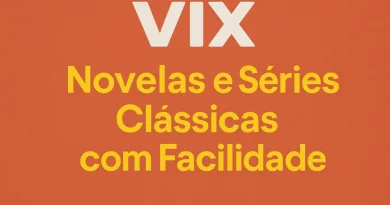 logo VIX, "Novelas e Séries Clássicas com Facilidade"