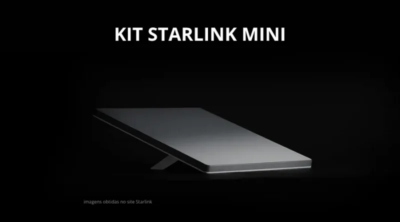 kit starlink mini portatil preco lancamento review internet via satelite portabilidade