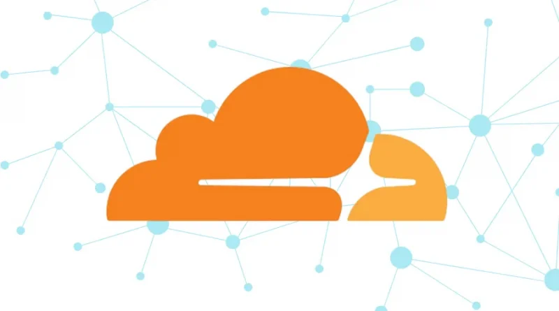 Cloudflare: Nuvem laranja conectada a rede. Saiba como funciona, usos, planos e a importância dessa plataforma de proteção.