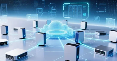 Infraestrutura Cloudflare: nuvem digital centralizada, servidores conectados. Queda global afeta empresas. Tecnologia e conectividade.