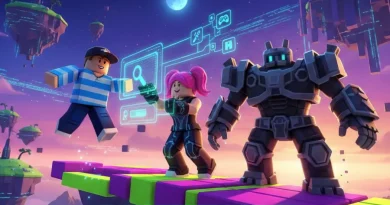 Melhores Extensões Roblox: Personagens Roblox com extensões de Speed Boost e Advanced Chat para melhorar a experiência no jogo.