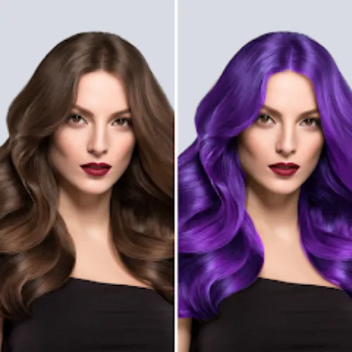 Logo do App Hair Color Changer Real AI