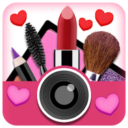 Logo do app YouCam Makeup - Face Maquiagem
