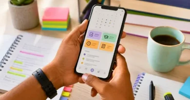 Aplicativos para organizar estudos e provas no celular com agenda digital, tarefas e materiais de estudo organizados