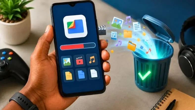 Google Files para liberar espaço no celular com limpeza de arquivos e otimização de desempenho no smartphone