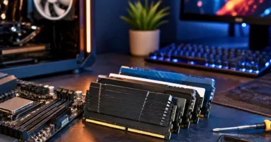 Memórias RAM para computador representando quanto de RAM realmente vale a pena.