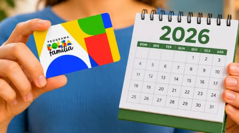 Bolsa Família 2026 com calendário de pagamentos