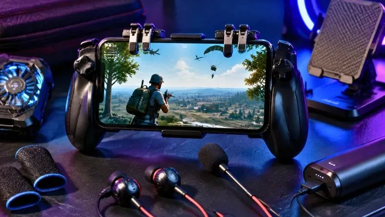 Melhores acessórios para jogar Free Fire e PUBG no celular.