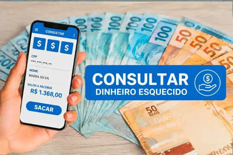 Consulta de valores a receber nos canais oficiais